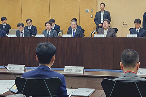 会合の様子の写真