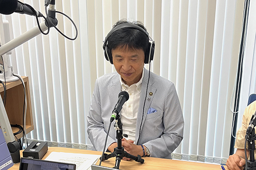 市長が収録している写真